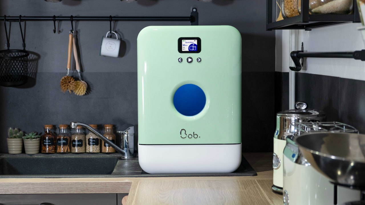 Bob™  Mini Lave-vaisselle éco-compact